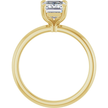 14K Yellow Gold 1 3/4 CTW Lab-Grown Diamond Engagement Ring