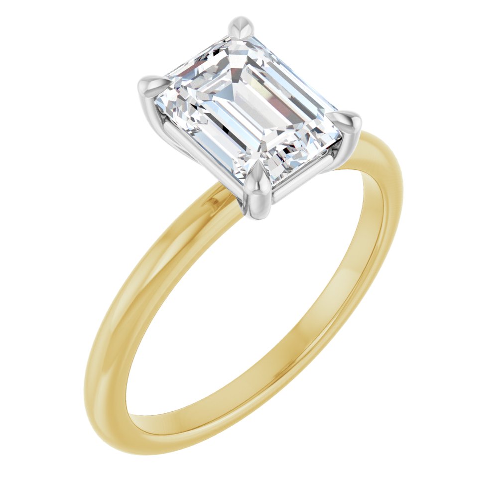 14K Yellow/White Gold 1 3/4 CTW Lab-Grown Diamond Engagement Ring