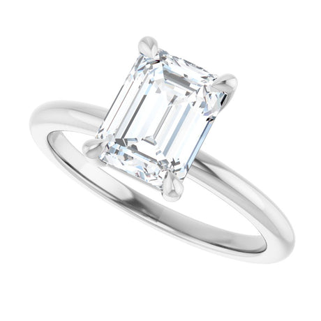 14K White Gold 1 3/4 CTW Lab-Grown Diamond Engagement Ring