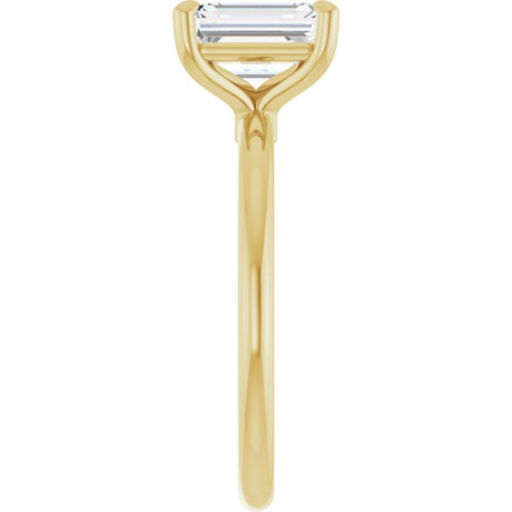 14K Yellow Gold 1 3/4 CTW Lab-Grown Diamond Engagement Ring