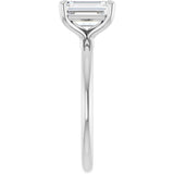 14K White Gold 1 3/4 CTW Lab-Grown Diamond Engagement Ring