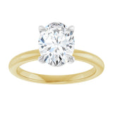 14K Yellow/White Gold 1 1/2 CTW Lab-Grown Diamond Engagement Ring
