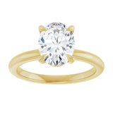 14K Yellow Gold 1 1/2 CTW Lab-Grown Diamond Engagement Ring