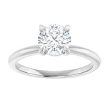 14K White Gold 1 CTW Lab-Grown Diamond Engagement Ring
