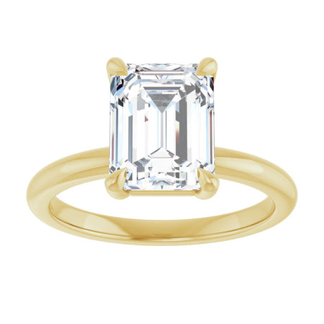 14K Yellow Gold 2 1/2 CTW Lab-Grown Diamond Engagement Ring