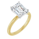 14K Yellow/White Gold 2 1/2 CTW Lab-Grown Diamond Engagement Ring