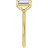 14K Yellow Gold 2 1/2 CTW Lab-Grown Diamond Engagement Ring
