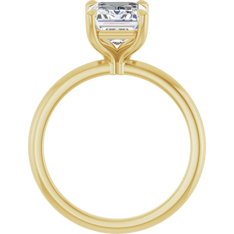 14K Yellow Gold 2 1/2 CTW Lab-Grown Diamond Engagement Ring