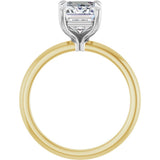 14K Yellow/White Gold 2 1/2 CTW Lab-Grown Diamond Engagement Ring