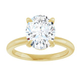 14K Yellow Gold 2 1/2 CTW Lab-Grown Diamond Engagement Ring