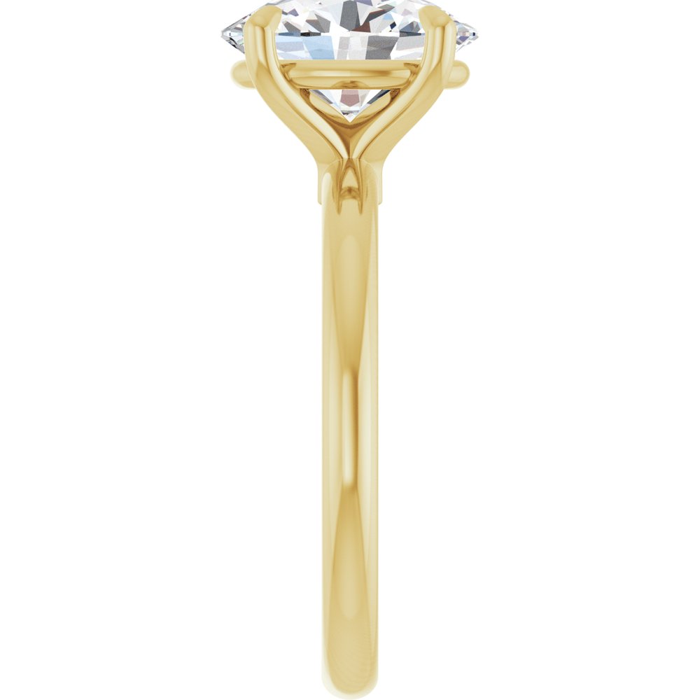 14K Yellow Gold 2 1/2 CTW Lab-Grown Diamond Engagement Ring