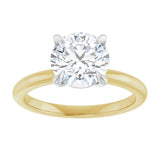 14K Yellow/White Gold 2 CTW Lab-Grown Diamond Engagement Ring
