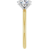 14K Yellow/White Gold 1 CTW Lab-Grown Diamond Engagement Ring