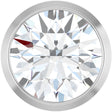 14K White Gold 3/4 CT Lab-Grown Diamond Slide Pendant 