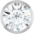 14K White Gold 1 CT Lab-Grown Diamond Slide Pendant 