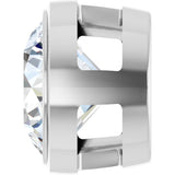 14K White Gold 1 CT Lab-Grown Diamond Slide Pendant 