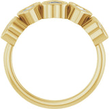 14K Yellow Gold 1 1/8 CTW Lab-Grown Diamond Ring