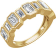 14K Yellow 1 1/2 CTW Lab-Grown Diamond Anniversary Band 