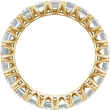 14K Yellow 5 1/3 CTW Lab-Grown Diamond Eternity Band