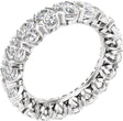 14K White 5 CTW Lab-Grown Diamond Eternity Band