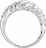 Sterling Silver Wrap Dome Ring