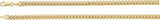 14K Yellow 5 mm Miami Cuban Curb 24" Chain