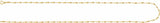 14K Yellow Gold 1.6 mm Twisted Herringbone 20" Chain