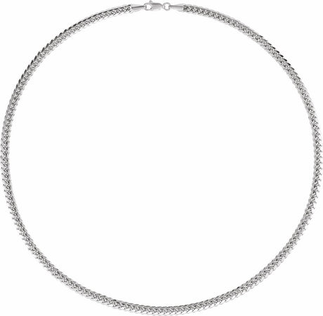 Sterling Silver 4.35 mm Miami Cuban Curb 8" Chain