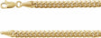 14K Yellow Gold 4.35 mm Miami Cuban Curb 8" Chain
