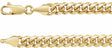 14K Yellow Gold 5 mm Miami Cuban Curb 8" Chain
