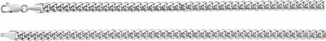 Sterling Silver 5 mm Miami Cuban Curb 20" Chain