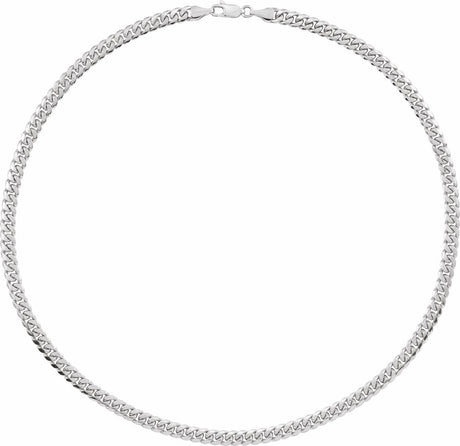 Sterling Silver 5 mm Miami Cuban Curb 24" Chain