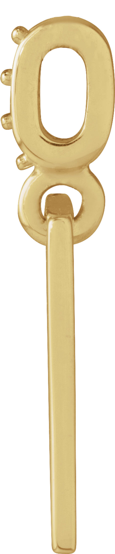 14K Yellow Gold .02 CTW Natural Diamond Faith Over Fear Pendant