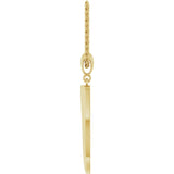 14K Yellow Italian Horn 20" Necklace