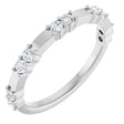 14K White 1/4 CTW Lab-Grown Diamond Anniversary Band