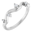 14K White Gold .07 CTW Natural Diamond Ring