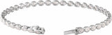 Sterling Silver 4 CTW Lab-Grown Diamond Line 7" Bracelet