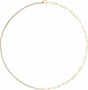 14K Yellow 3 1/4 CTW Lab-Grown Diamond Line 18" Necklace