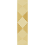 14K Yellow Gold 4.5 mm Geometric Faceted Flat Band Size 9.5