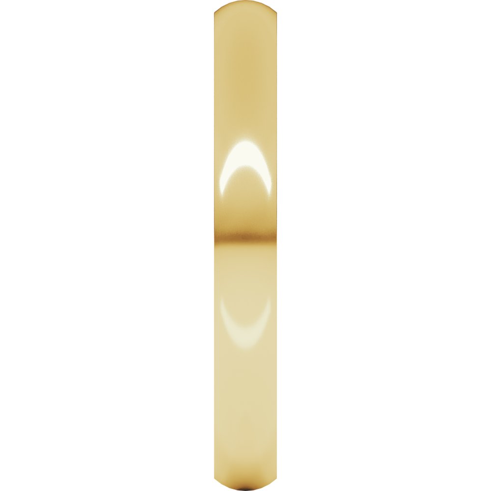 14K Yellow 2.5 mm Ultra-Lightweight