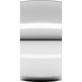 14K White Gold 10 mm Ultra-Lightweight Comfort-Fit Half Round Band Size 6.5