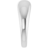 14K White Gold 1/4 CT Lab-Grown Diamond Dome Ring