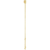 14K Yellow Gold Natural Citrine 6 1/2-7 1/2" Bracelet