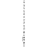Accented Leaf Necklace or Center