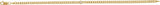 14K Yellow Gold 1/5 CT Natural Diamond Link 7" Bracelet