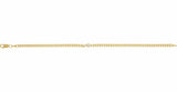 14K Yellow Gold 1/10 CT Natural Diamond Link 7" Bracelet