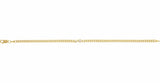 14K Yellow 1/10 CT Lab-Grown Diamond Link 7" Bracelet