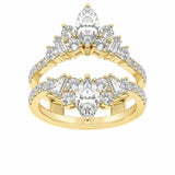14K Yellow Gold 2 CTW Lab-Grown Diamond Ring Guard