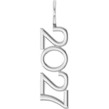 Sterling Silver 2027 Year Charm/Pendant