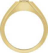 14K Yellow 1/5 CTW Lab-Grown Diamond Band